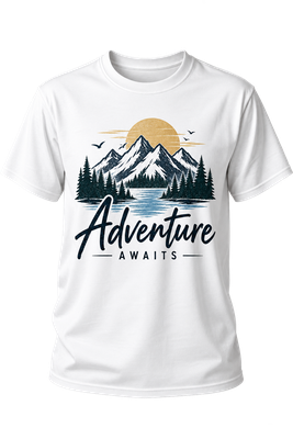 White personalized t-shirt